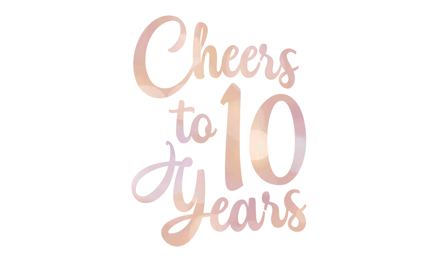Celebrate 10 years