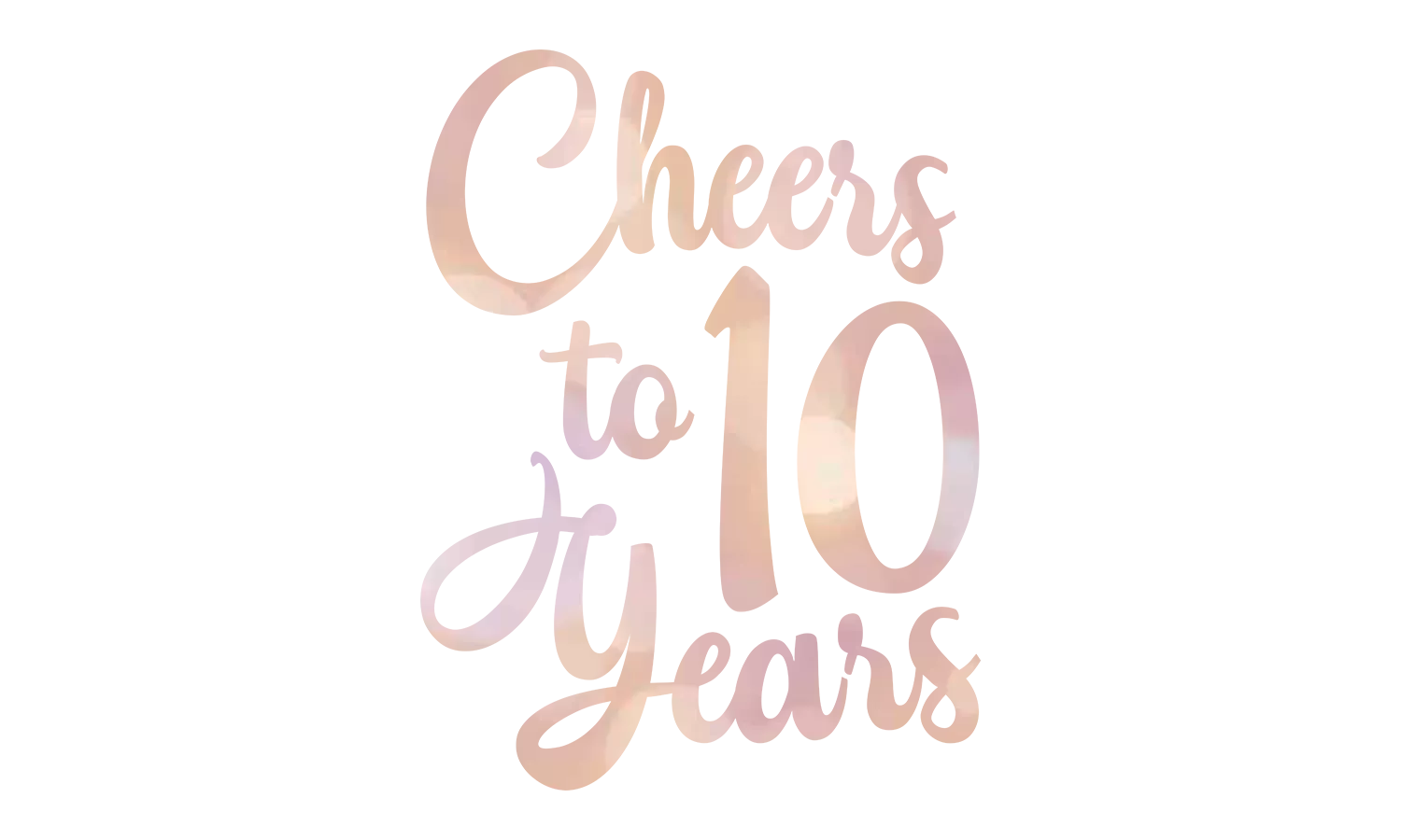 Celebrate 10 years