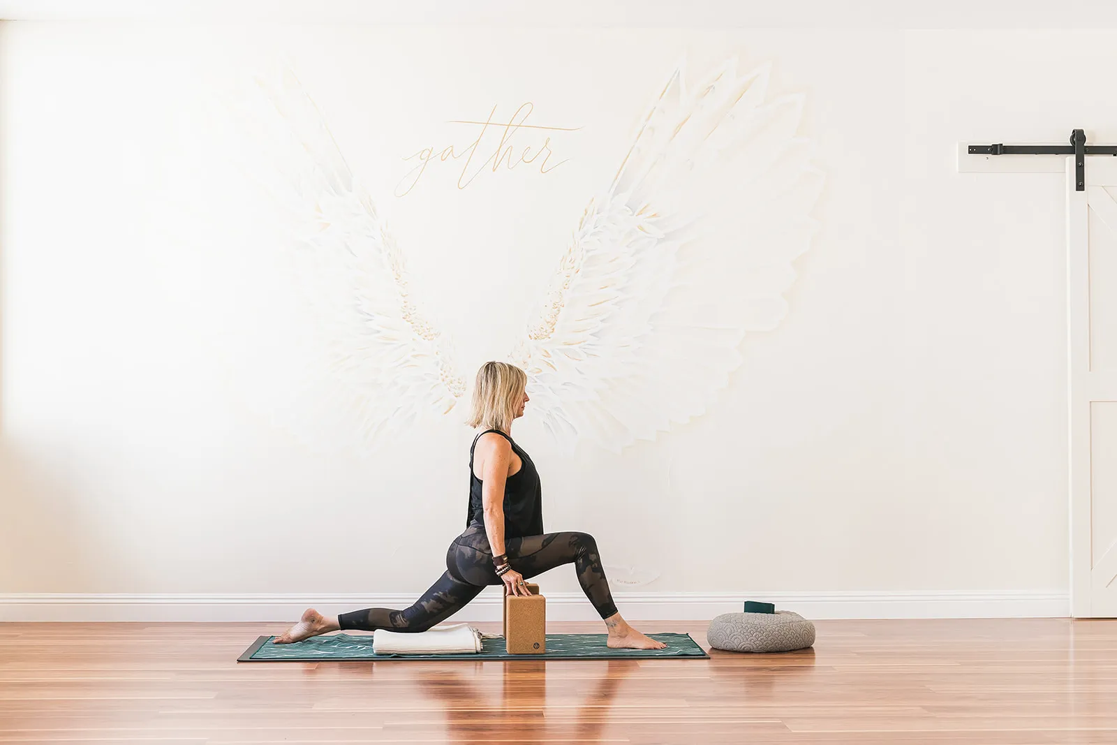 Brand photography with Gather La Quinta in La Quinta CA. client showing posing