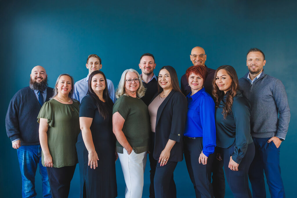 Corporate headshots of Broad Spectrum Insurance team in San Francisco, CA by Ann Keen Photography