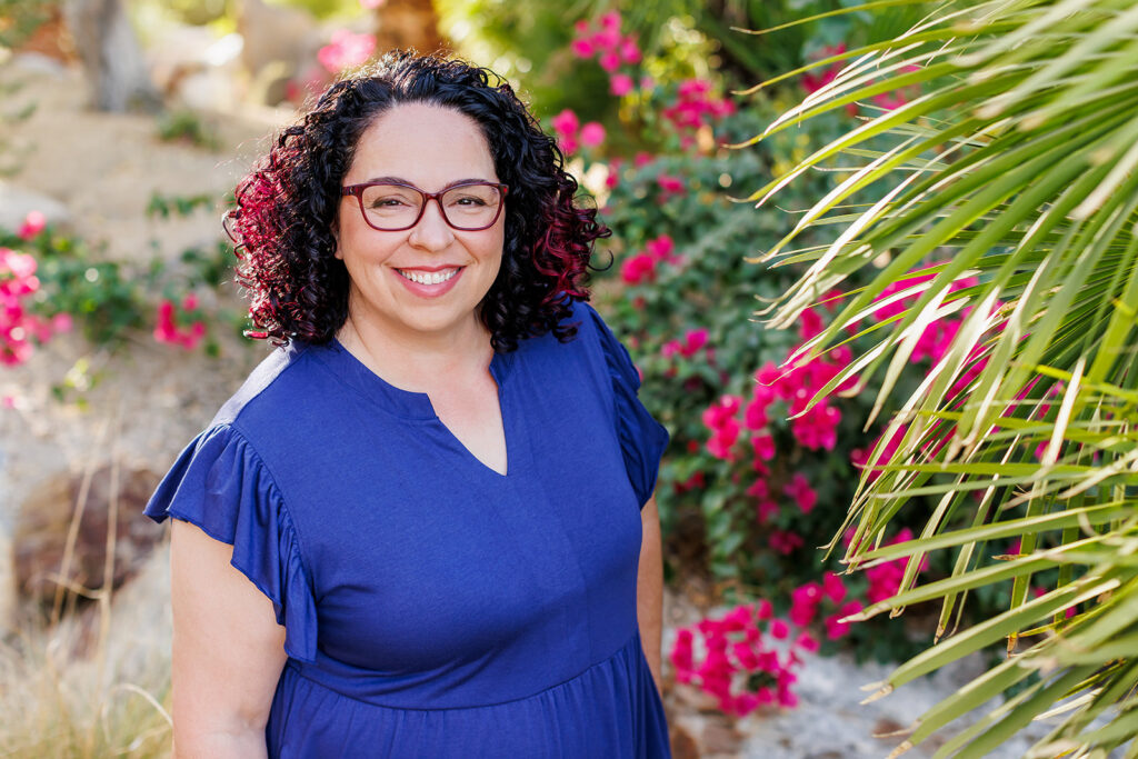 Headshot of Ann Keen of Ann Keen Photography. Taken in Palm Desert CA by Deja's View Photography